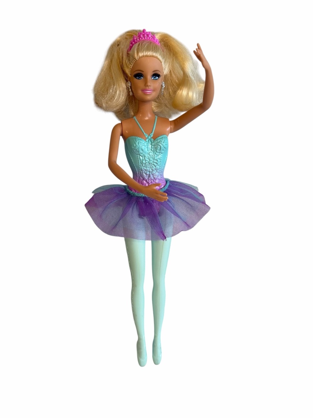 Rare Vintage 2012 Barbie Fairytale Magic Ballerina Blonde Doll